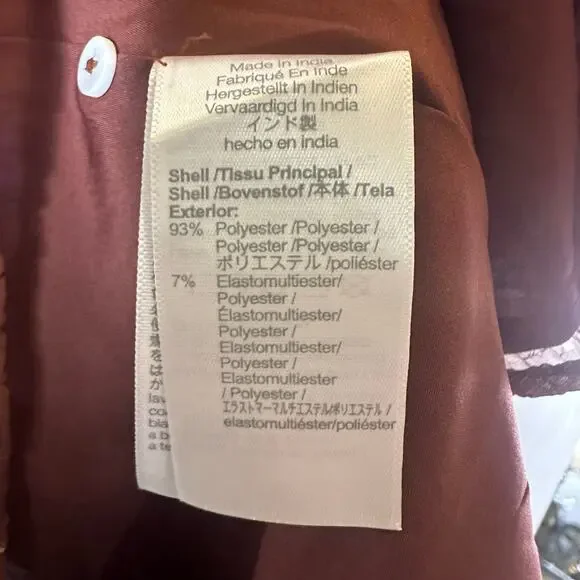 Madewell Norma Rae Brown Floral Printed Long Sleeve Dress - Picture 5 of 7